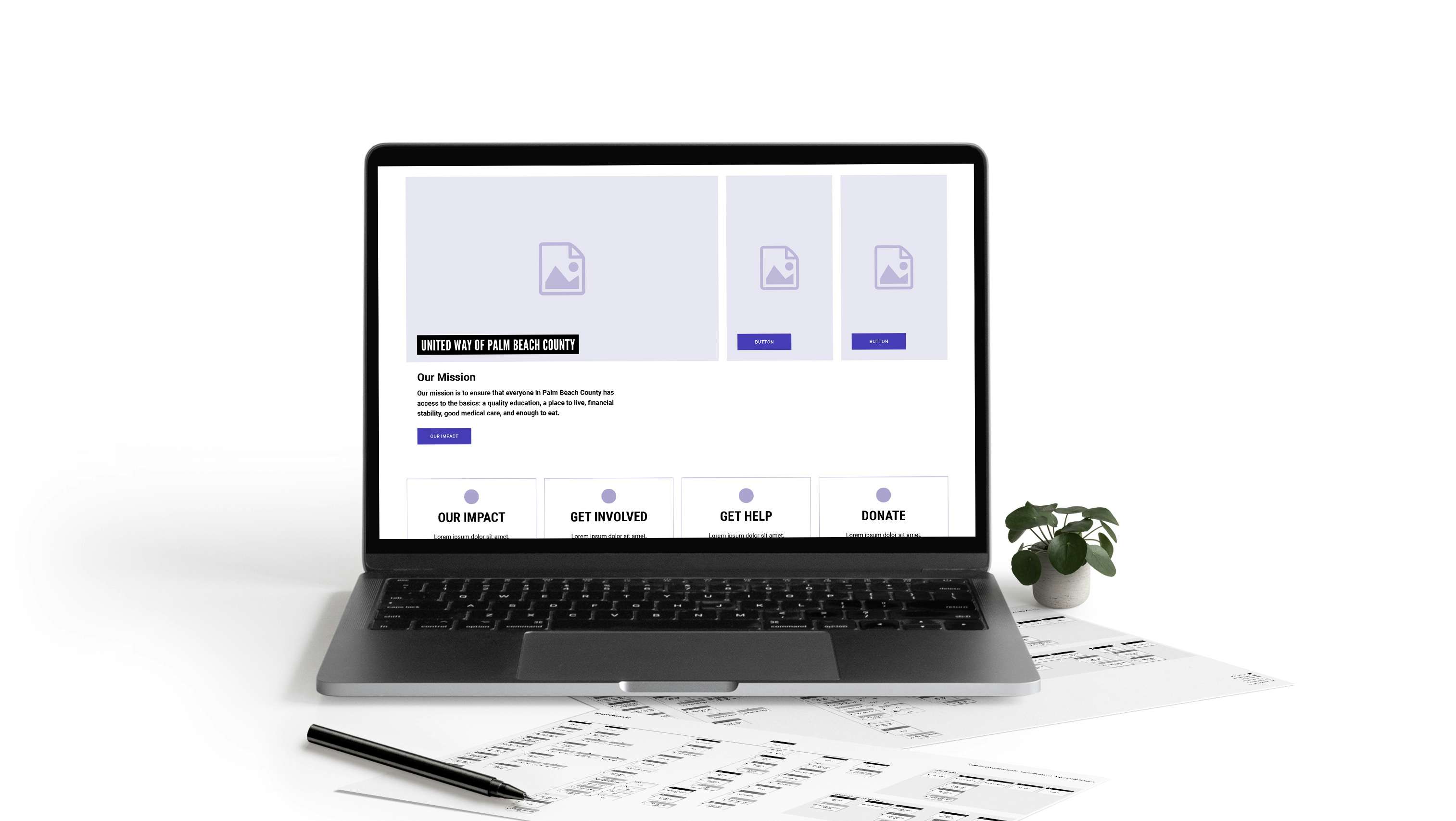 epogee-devices-laptop-on-desk-user-experience-united-way-website